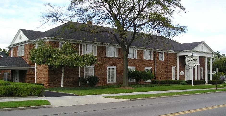 RG & GR Harris Funeral Homes building in Detroit, Michigan