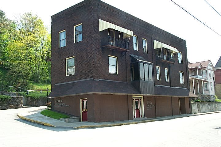 Richard R. Herod Funeral Home building in Point Marion, Pennsylvania