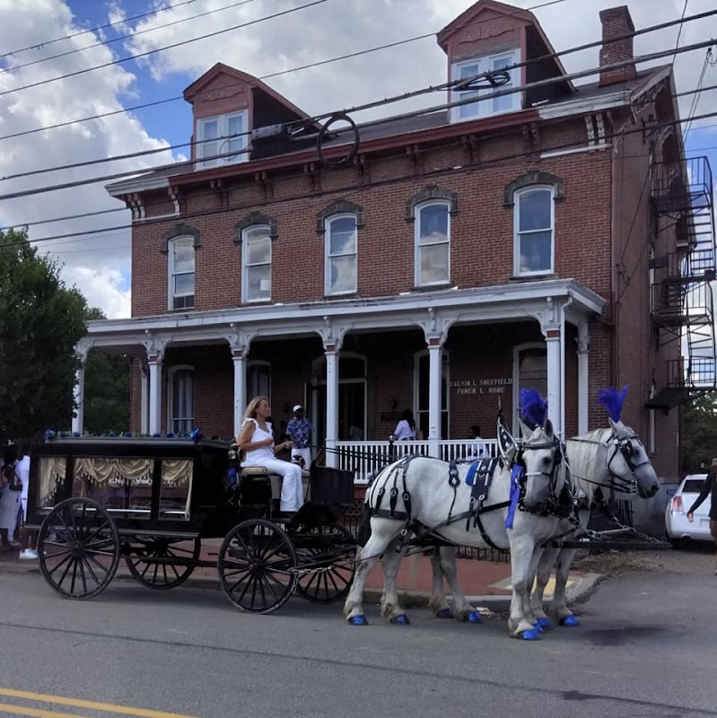 Richard Sheffield Funeral Home building in Pittsburgh, Pennsylvania