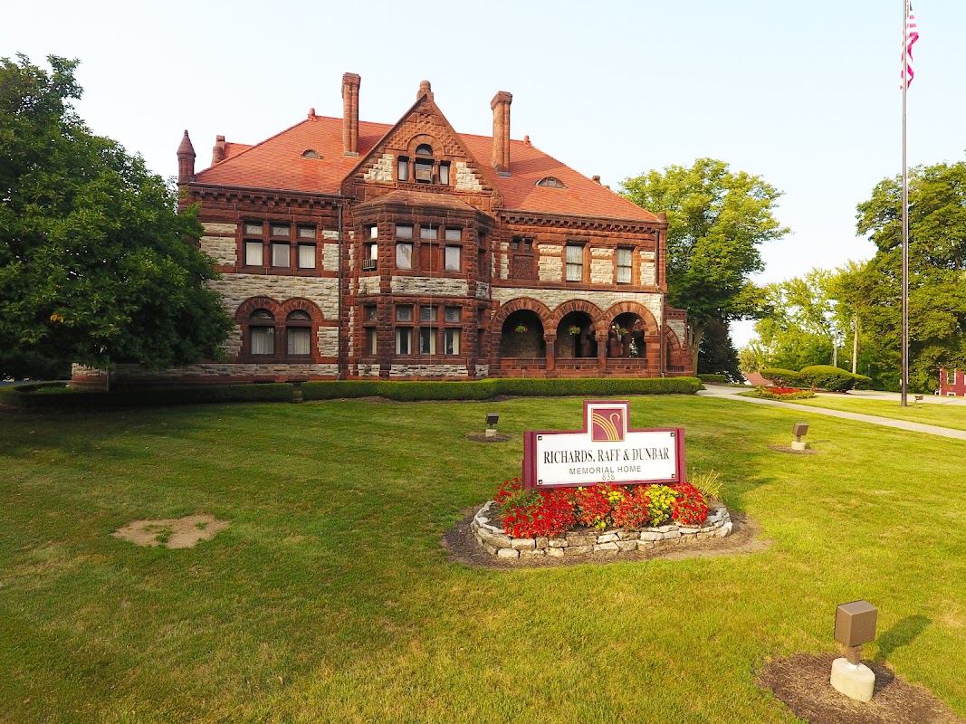 Richards, Raff & Dunbar Memorial Home building in Springfield, Ohio