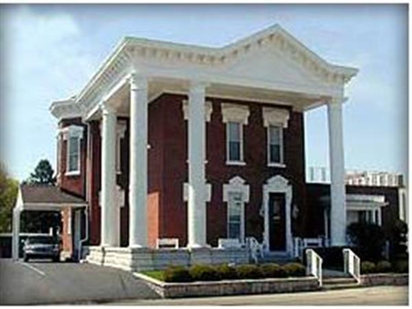 Riggle-Waltermann Mortuary building in Richmond, Indiana