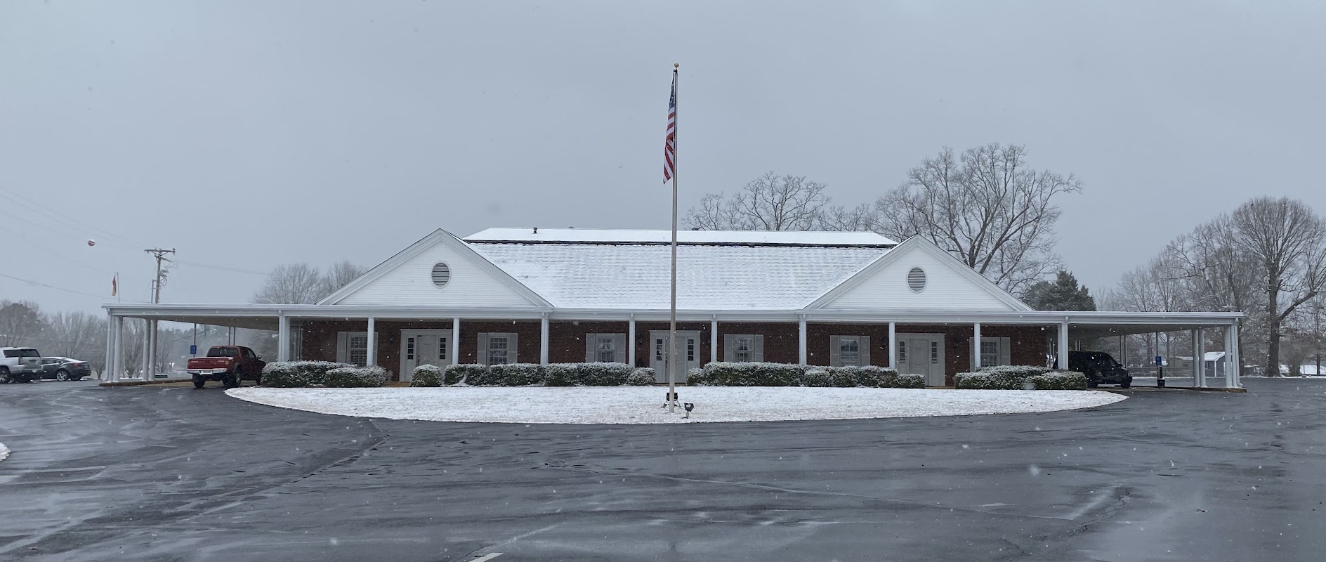 Ripley Funeral Home building in Ripley, Mississippi