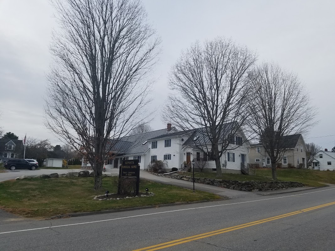 Riposta Funeral Home building in Belfast, Maine