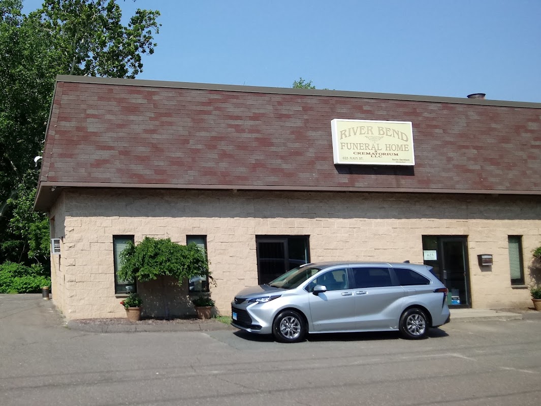 River Bend Funeral Home building in East Hartford, Connecticut