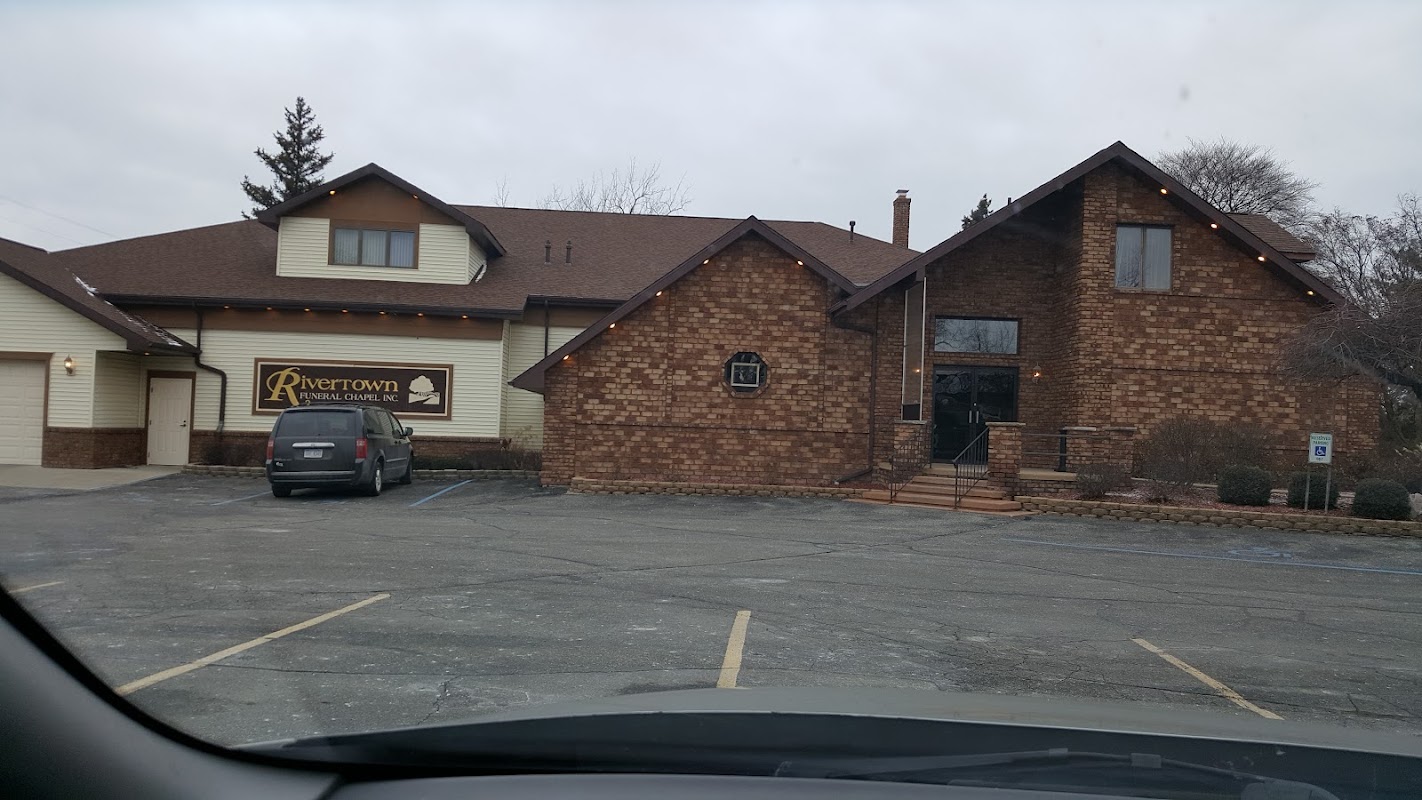 Rivertown Funeral Chapel building in Kawkawlin, Michigan