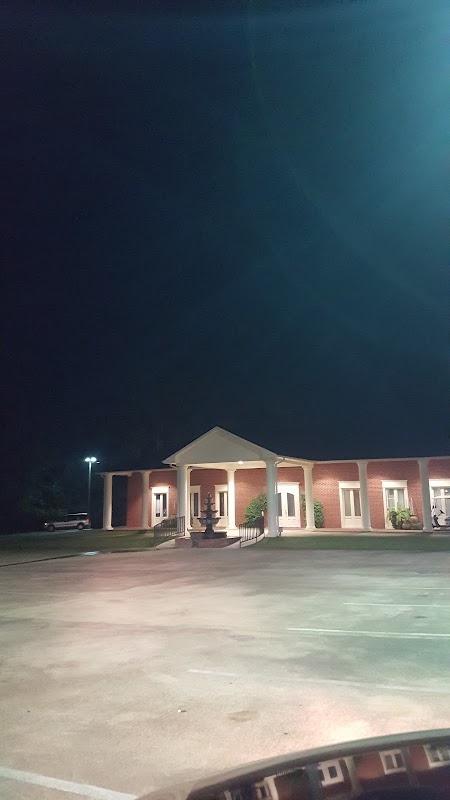 Riverwood Family Funeral Service building in Brookhaven, Mississippi