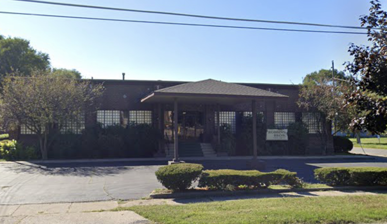 Robbins Brothers Funeral Home building in Benton Harbor, Michigan