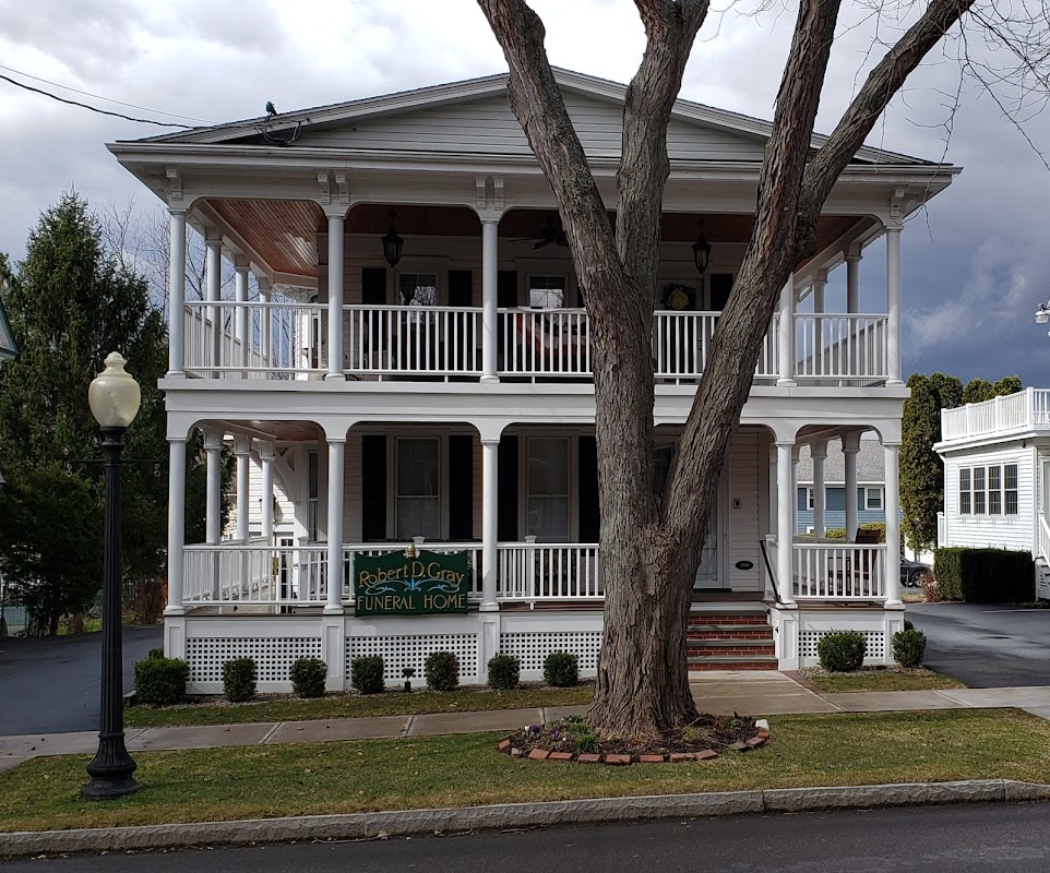 Robert D Gray Funeral Home building in Skaneateles, New York