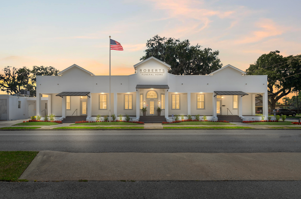 Roberts of Ocala, Funerals & Cremations building in Ocala, Florida