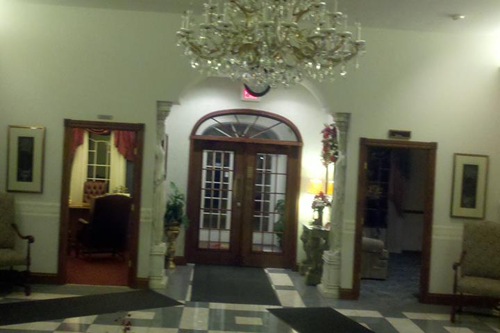 Robey Park Manor Funeral Home building in Chicago Heights, Illinois