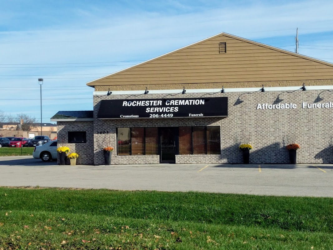 Rochester Memorial Funeral Chapel & Crematory building in Rochester, Minnesota