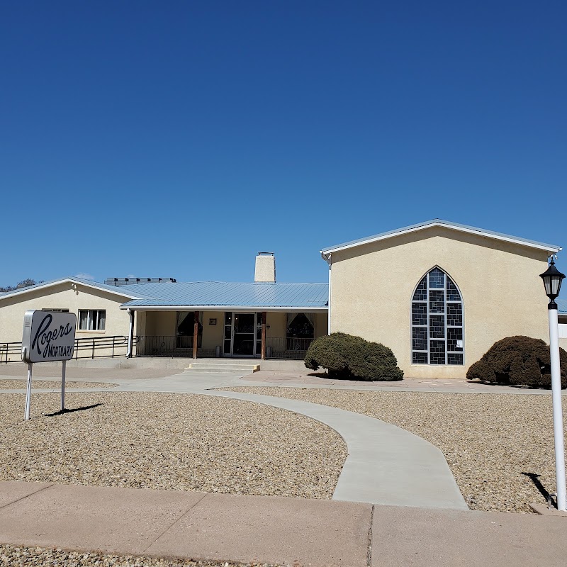 Rogers Mortuary building in Las Vegas, New Mexico