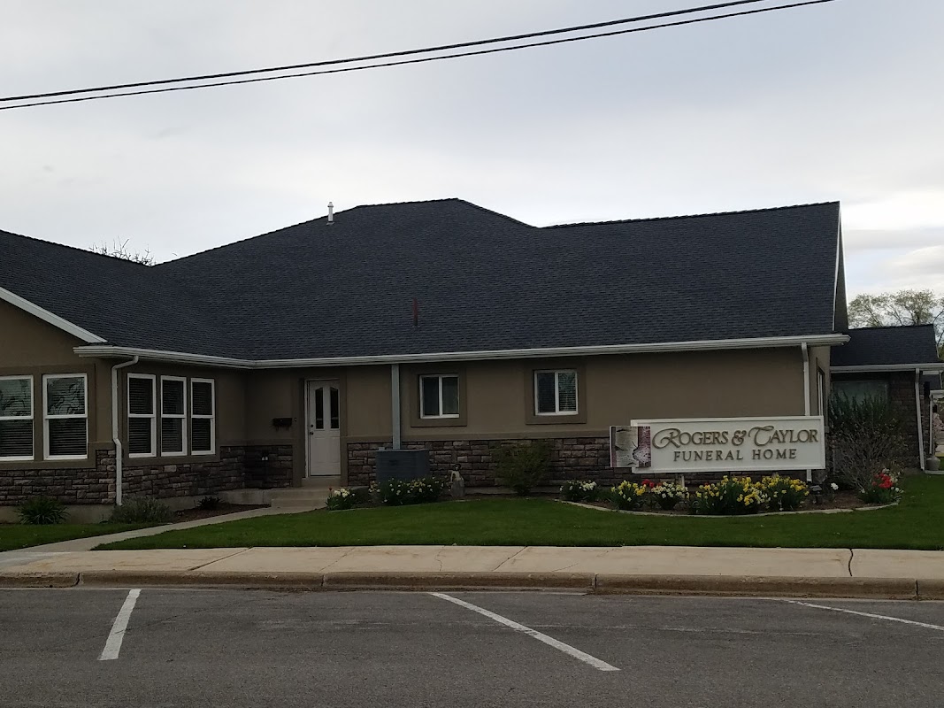 Rogers & Taylor Funeral Home building in Tremonton, Utah