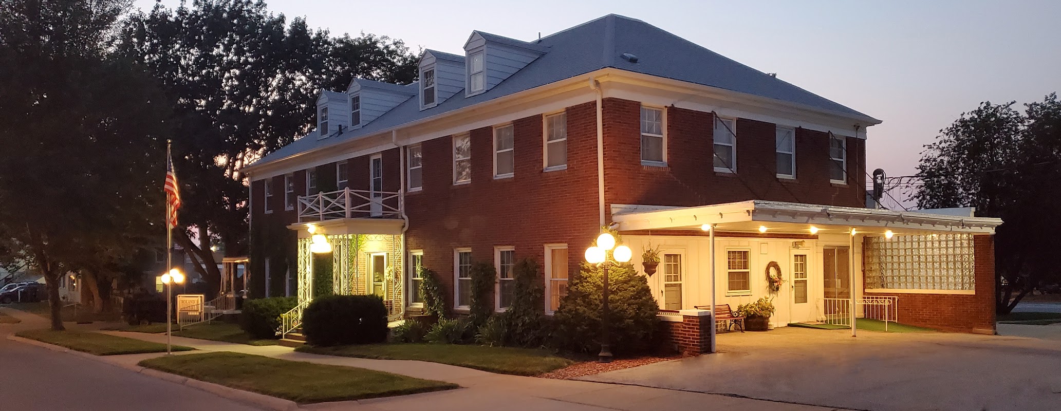 Roland Funeral Service building in Atlantic, Iowa