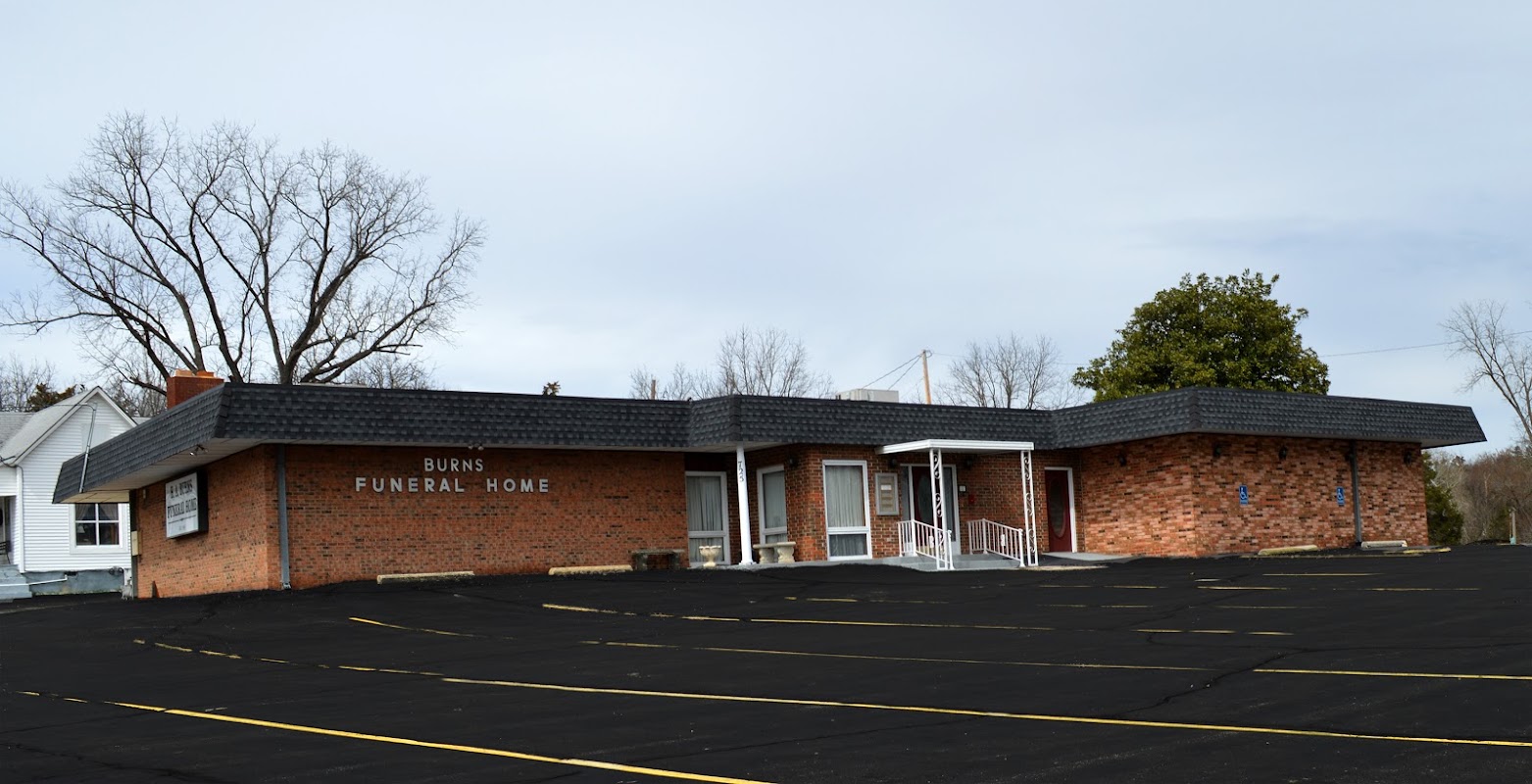 Roller-Burns Funeral Home building in Yellville, Arkansas