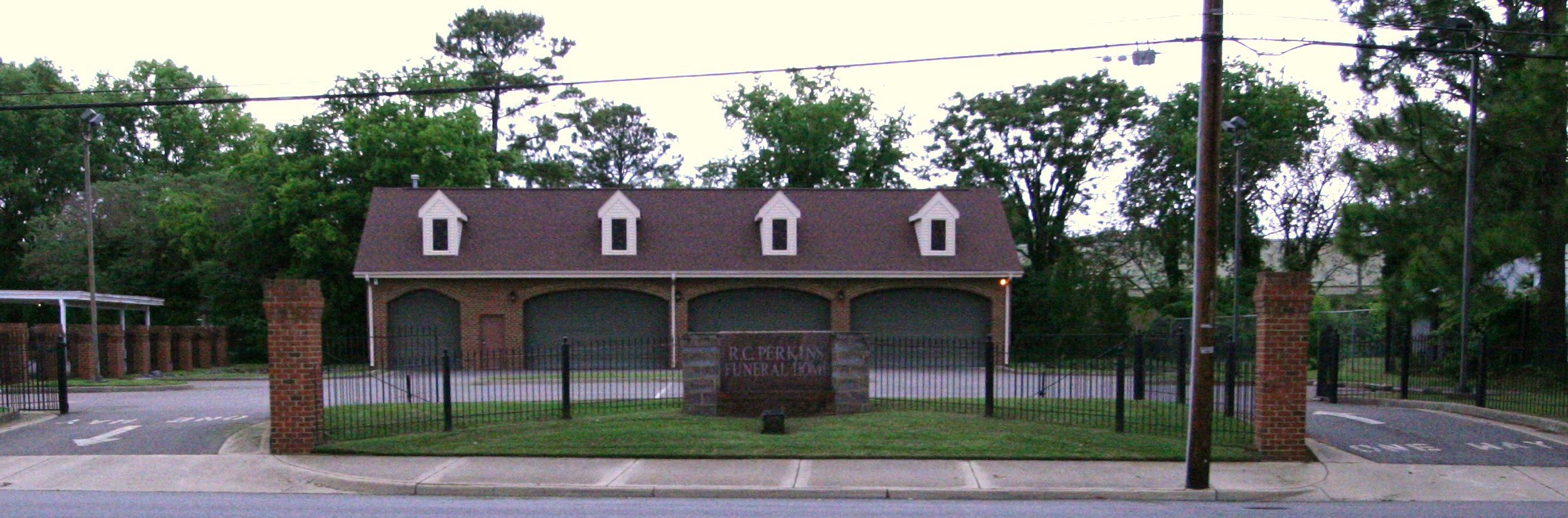 Ronald C. Perkins Funeral Home building in Hampton, Virginia