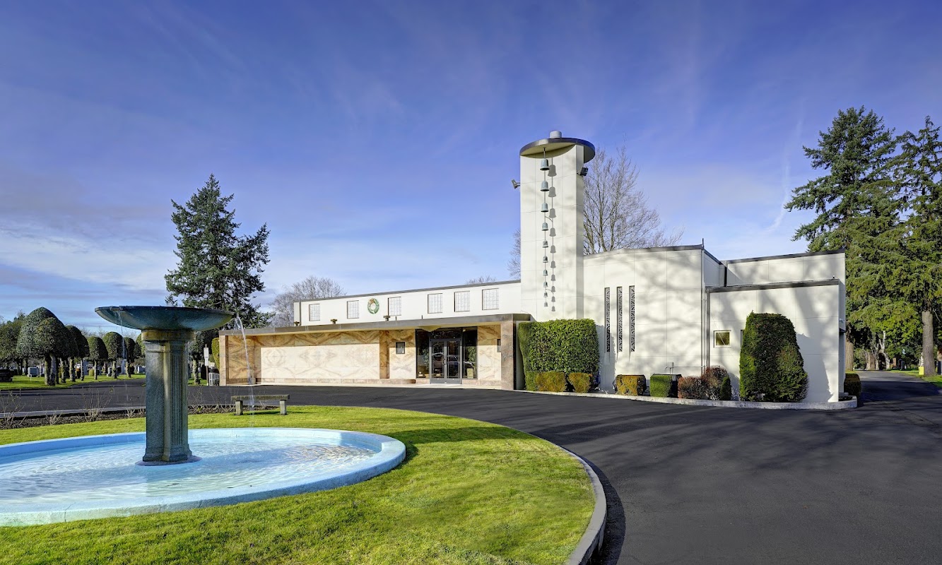 Rose City Funeral Home building in Portland, Oregon