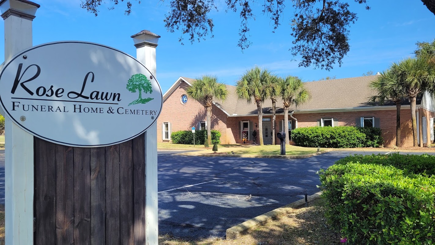 Rose Lawn Funeral Home & Cemetary building in Gulf Breeze, Florida