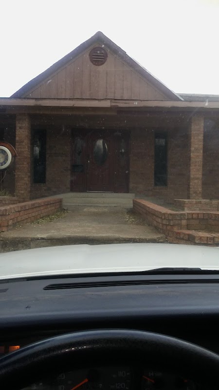 Ross & Johnson Mortuary building in Corsicana, Texas