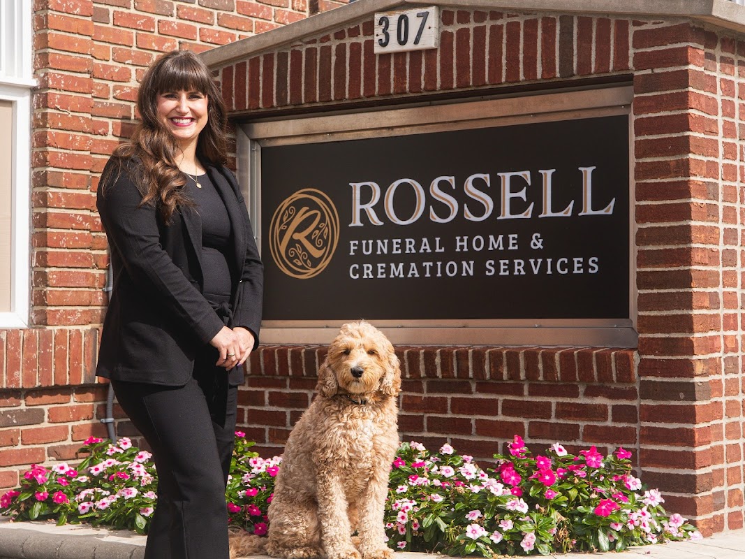 Rossell Funeral Home building in Flushing, Michigan