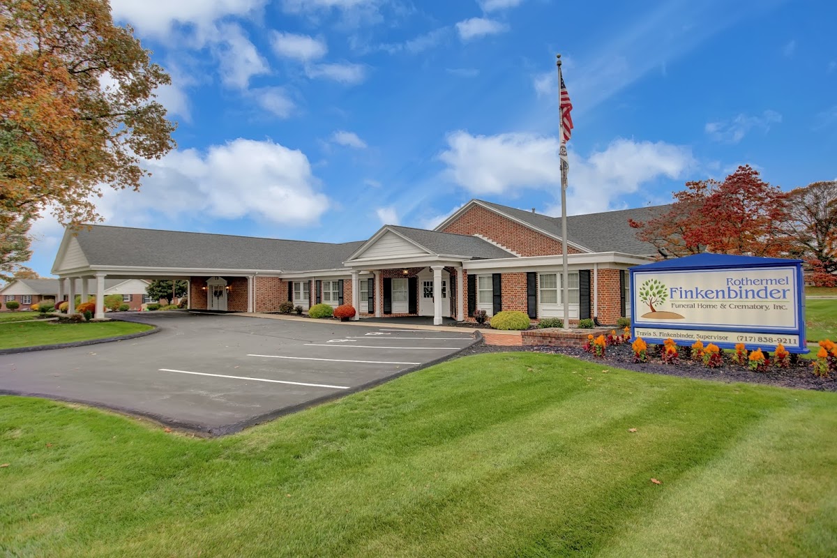 Rothermel-Finkenbinder Funeral Home building in Palmyra, Pennsylvania