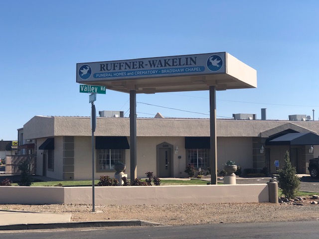 Ruffner-Wakelin Bradshaw Chapel & Bradshaw Crematory building in Prescott Valley, Arizona
