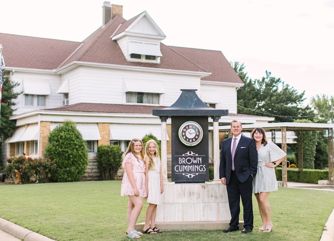 Russworm Funeral Home building in Enid, Oklahoma