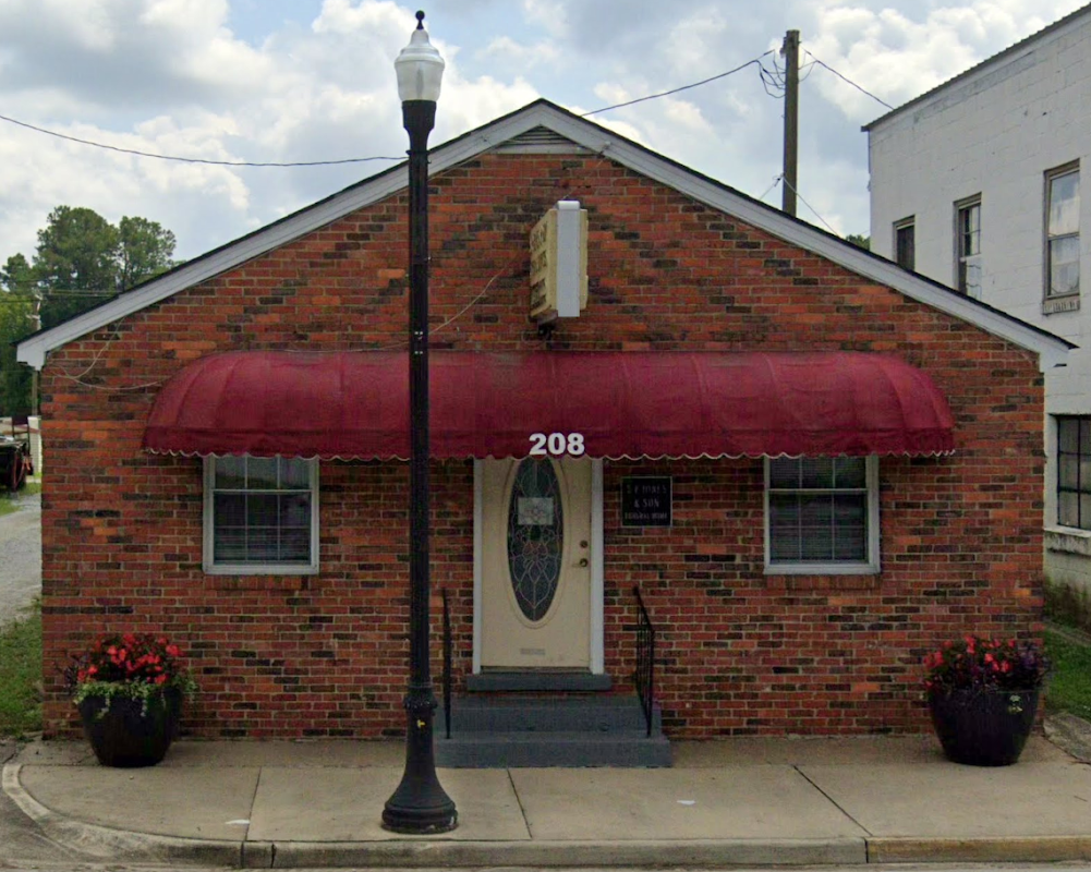 S. P. Jones & Son Funeral Home building in Kenbridge, Virginia