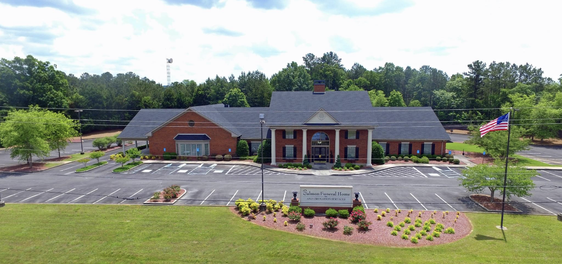 Salmon Funeral Home building in Rome, Georgia
