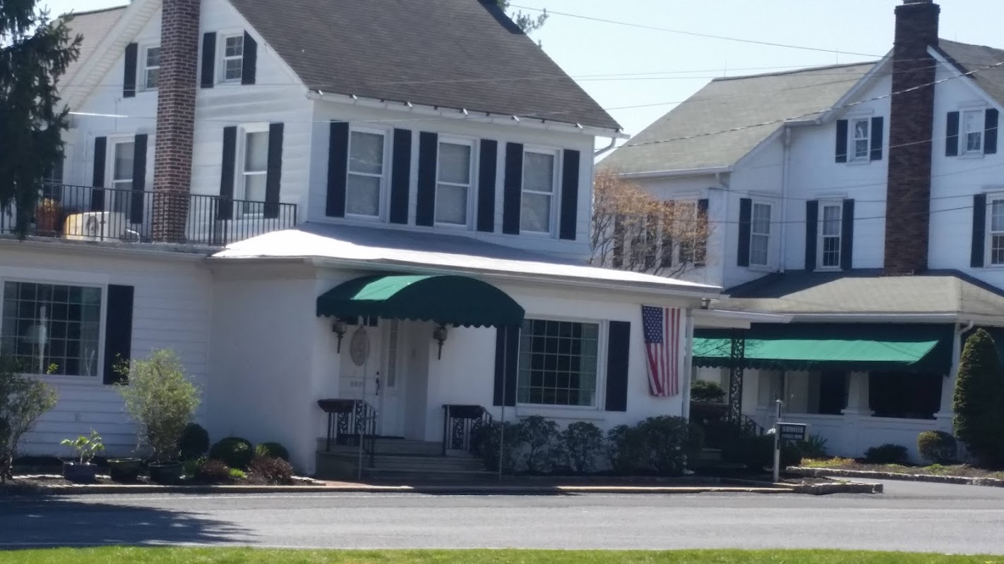 Schmoyer Funeral Home building in Breinigsville, Pennsylvania