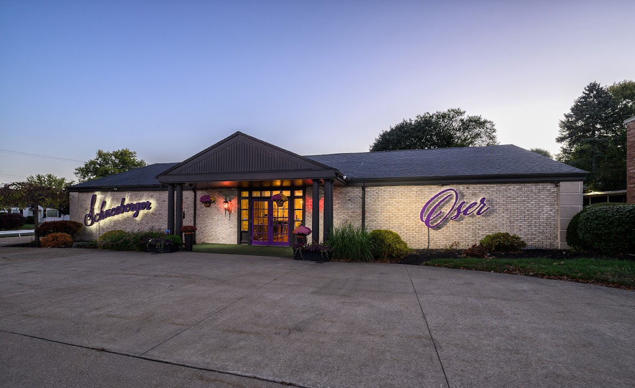 Schneeberger Funeral Home building in Canton, Ohio