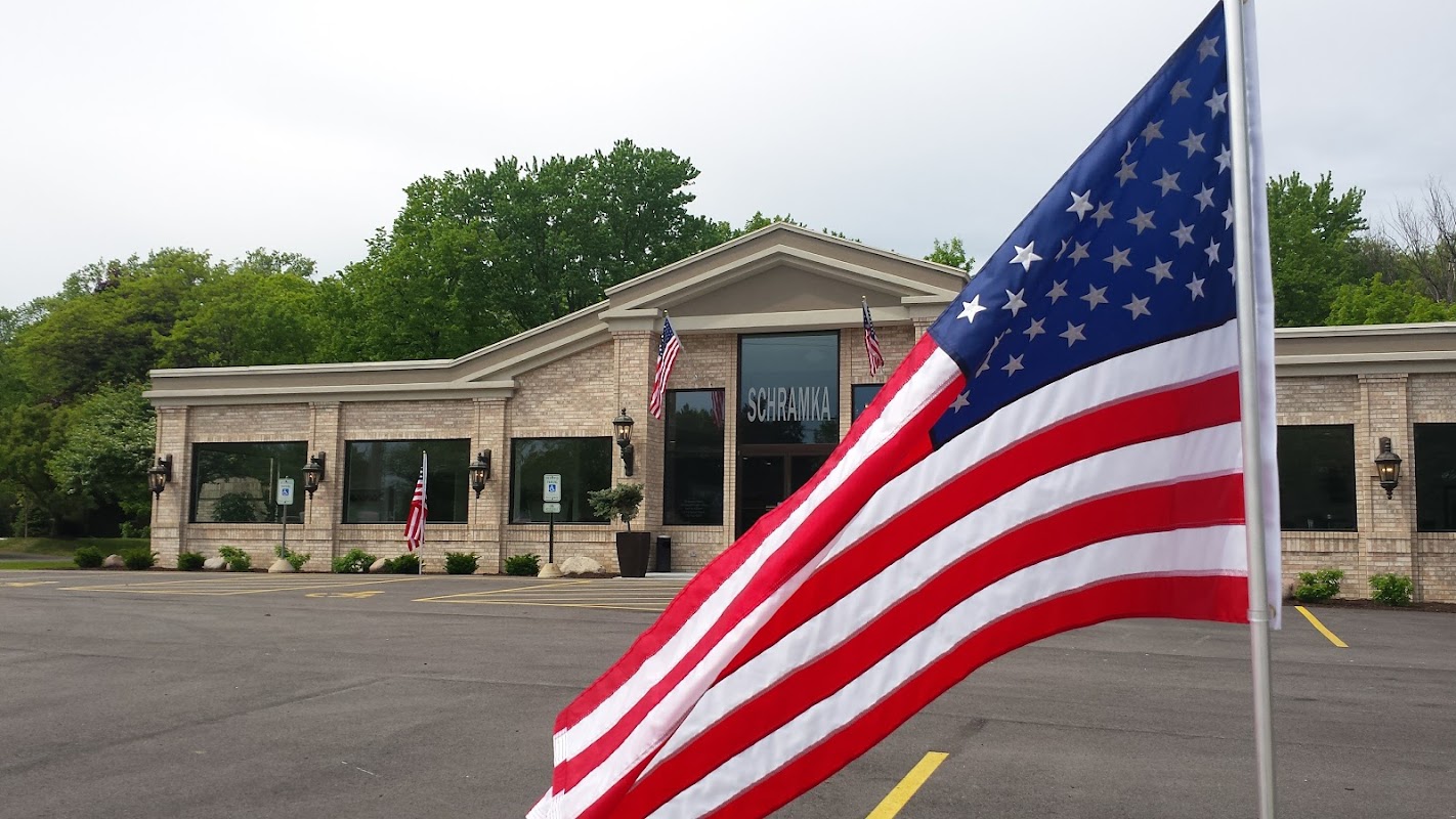 Schramka-Borgwardt Funeral & Cremation Services building in Milwaukee, Wisconsin