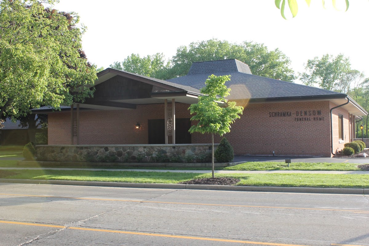 Schramka-Densow Funeral Home building in Thiensville, Wisconsin
