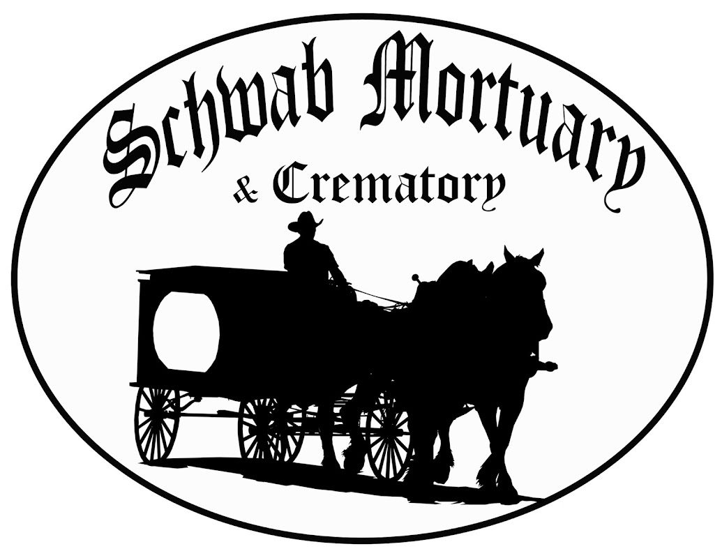 Schwab Mortuary building in Afton, Wyoming