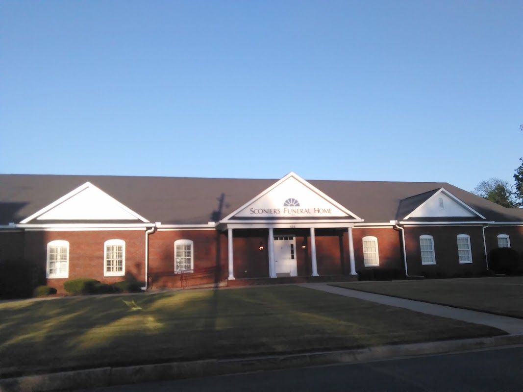 Sconiers Funeral Home building in Columbus, Georgia