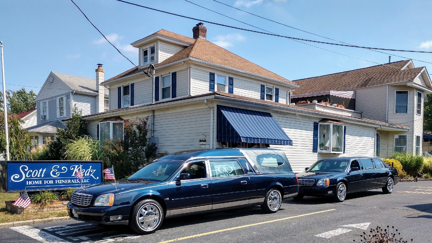 Scott & Kedz Home for Funerals building in Belford, New Jersey