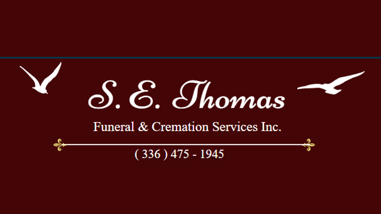 S.E. Thomas Funeral & Cremation Services building in Thomasville, North Carolina
