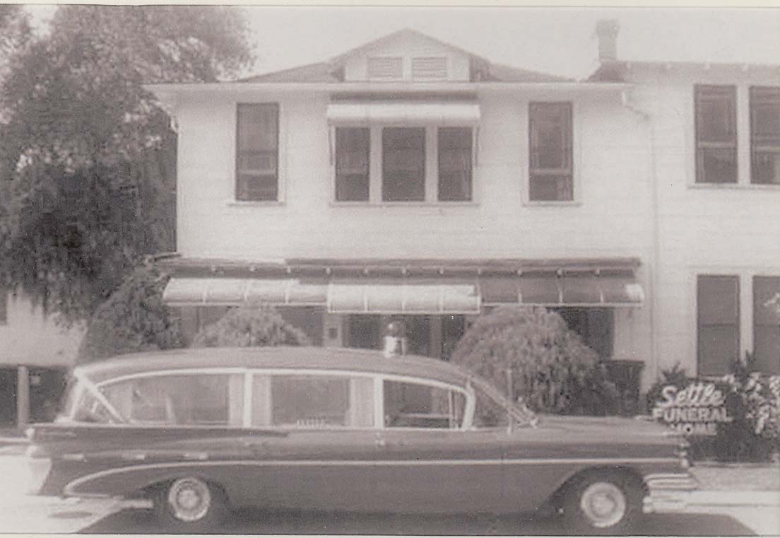 Settle-Wilder Funeral Home building in New Smyrna Beach, Florida
