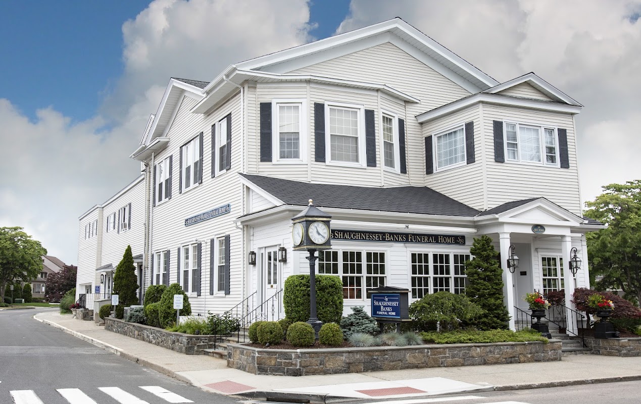 Shaughnessey Banks Funeral Home building in Fairfield, Connecticut