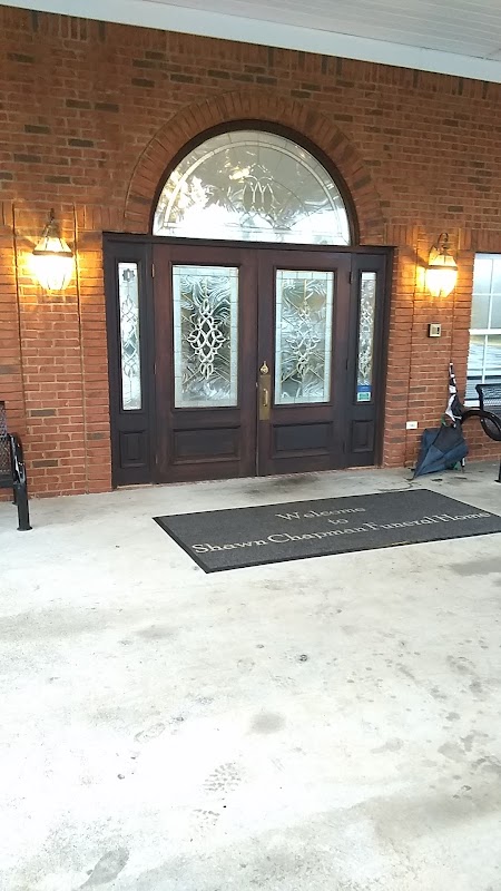 Shawn Chapman Funeral Home building in Chatsworth, Georgia
