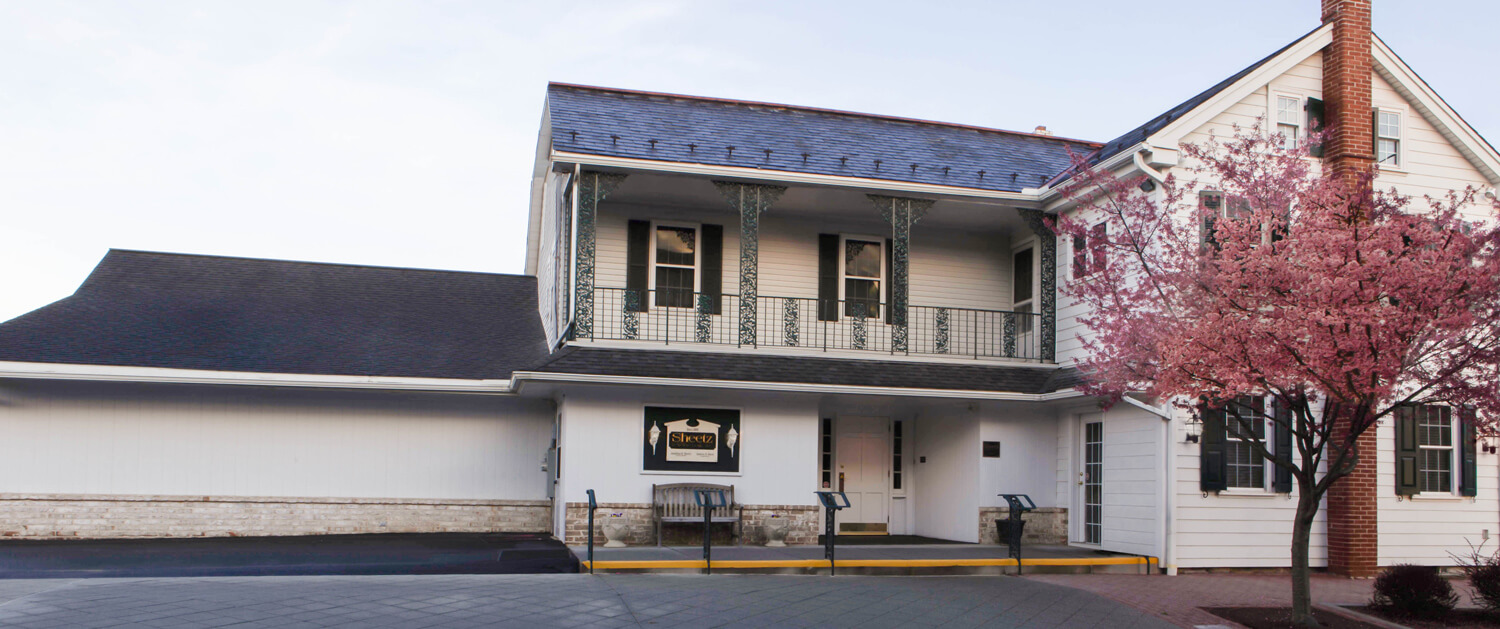Sheetz Funeral Home building in Mount Joy, Pennsylvania