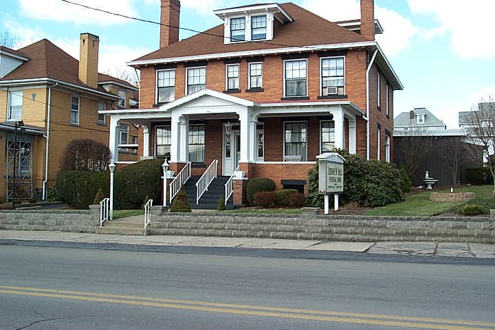 Shell Funeral Home building in Uniontown, Pennsylvania