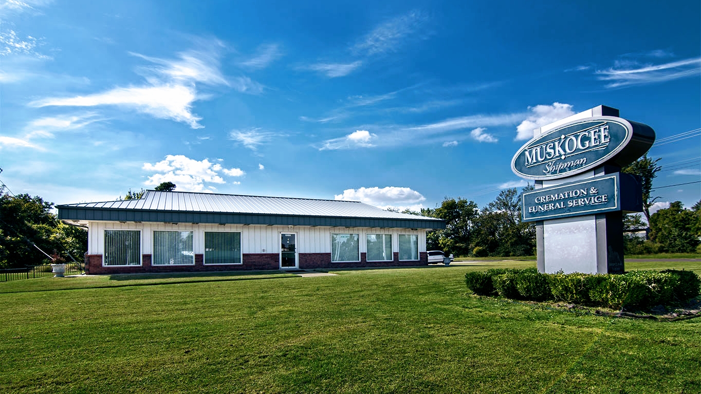 Shipman Cremation & Funeral Service building in Muskogee, Oklahoma