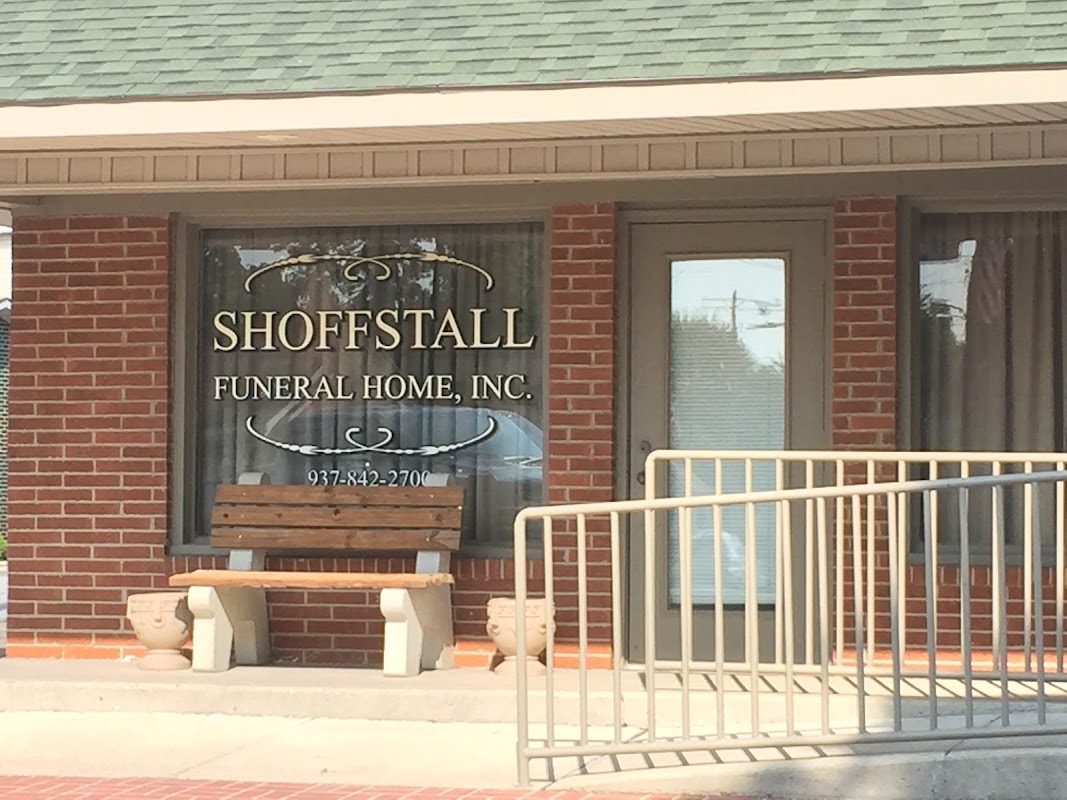 Shoffstall Funeral Home building in Lakeview, Ohio