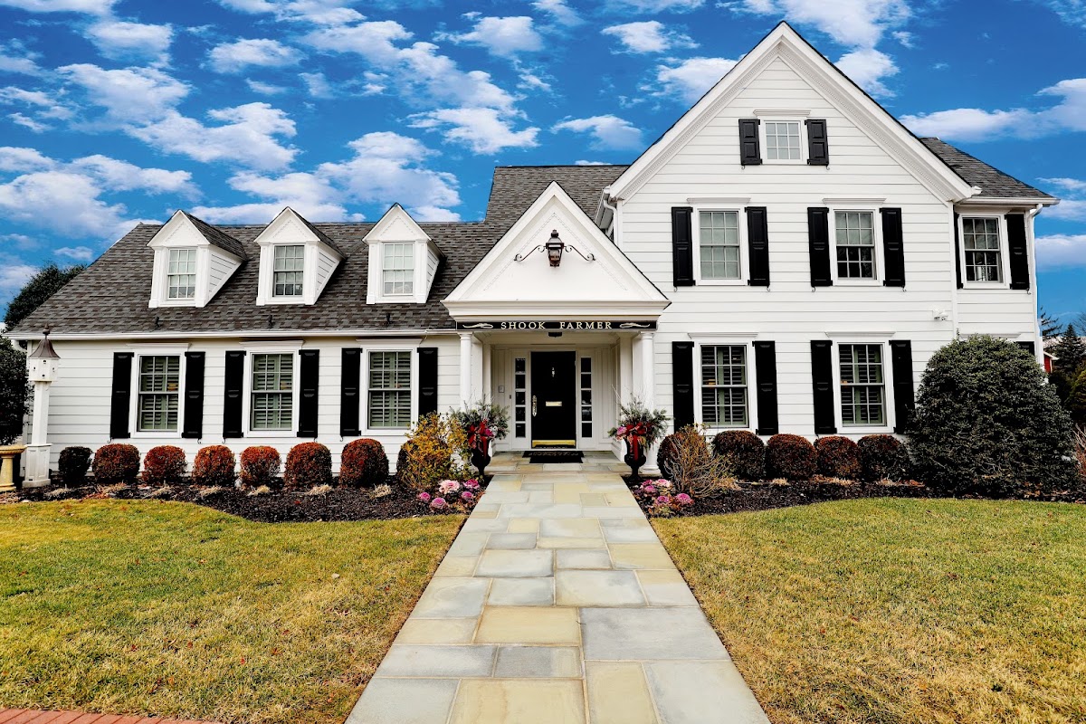 Shook-Farmer Funeral Home building in Roseland, New Jersey