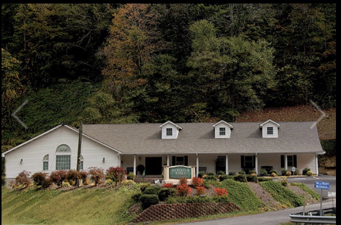 Shortridge-Ramey Funeral Home building in Grundy, Virginia