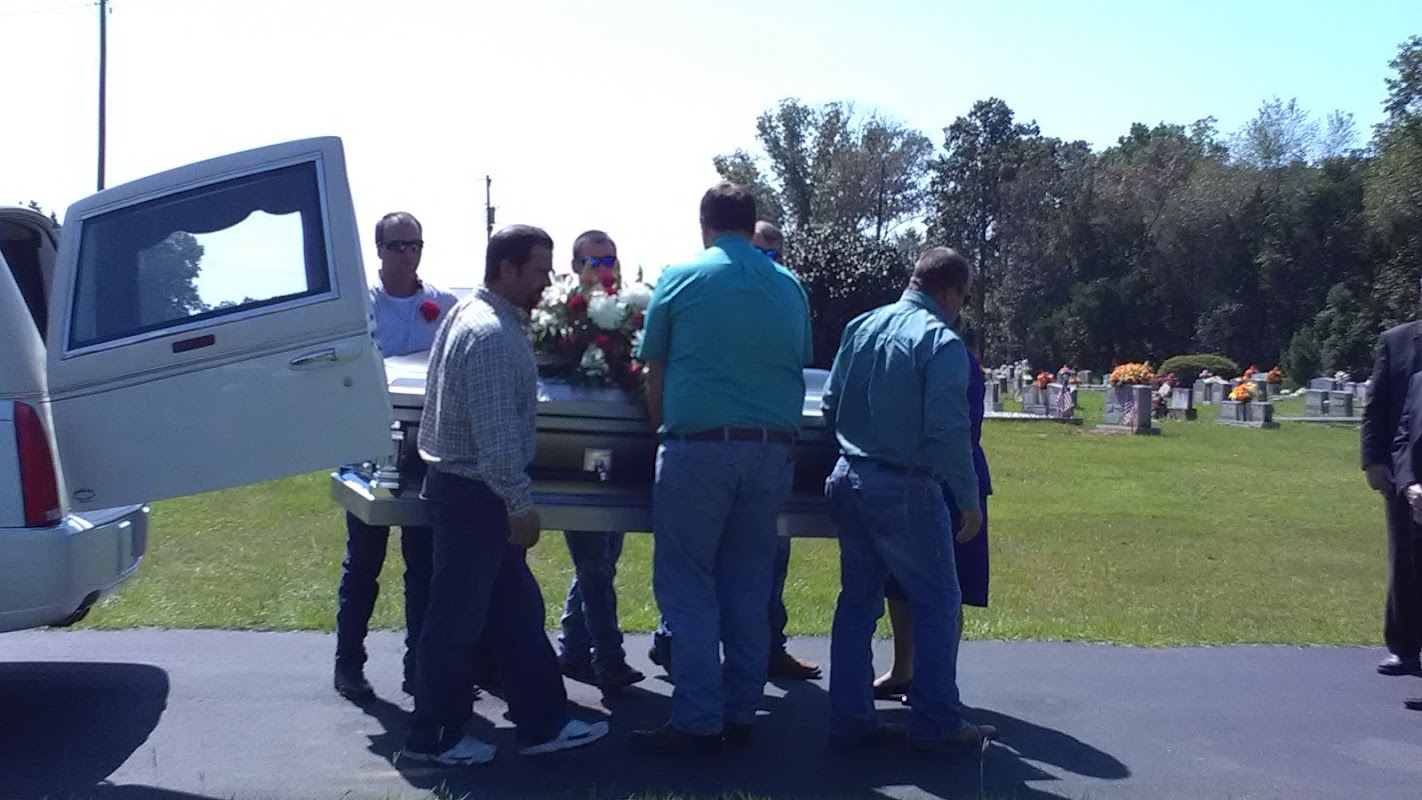 Sigler Funeral Home building in Lucedale, Mississippi