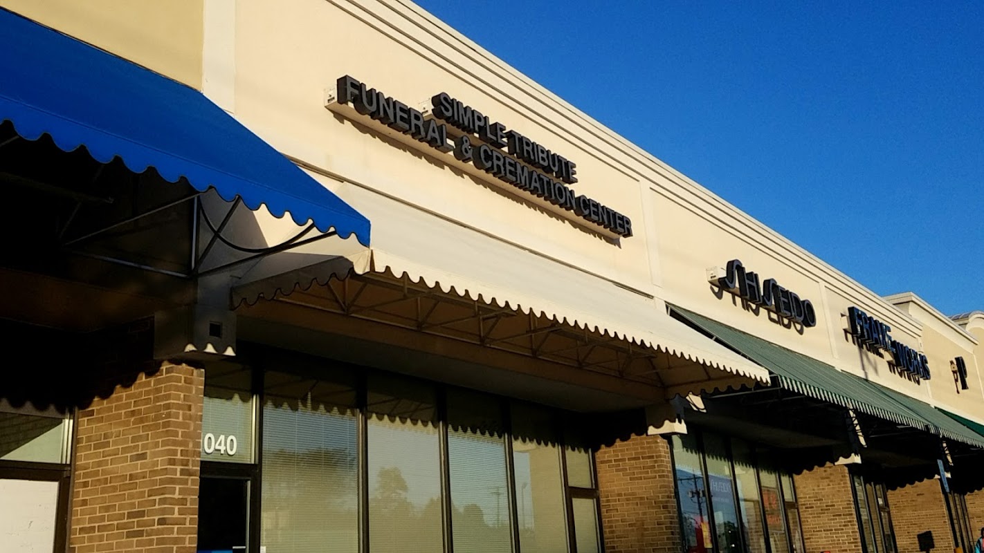 Simple Tribute Funeral & Cremation Center building in Rockville, Maryland