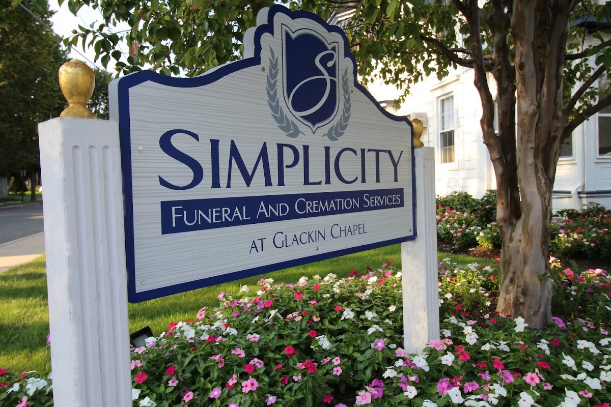 Simplicity Funeral and Cremation Services At Glackin Chapel building in Mercer, New Jersey