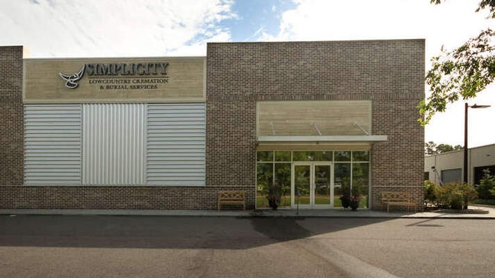 Simplicity Lowcountry Cremation and Burial Services building in Ladson, South Carolina